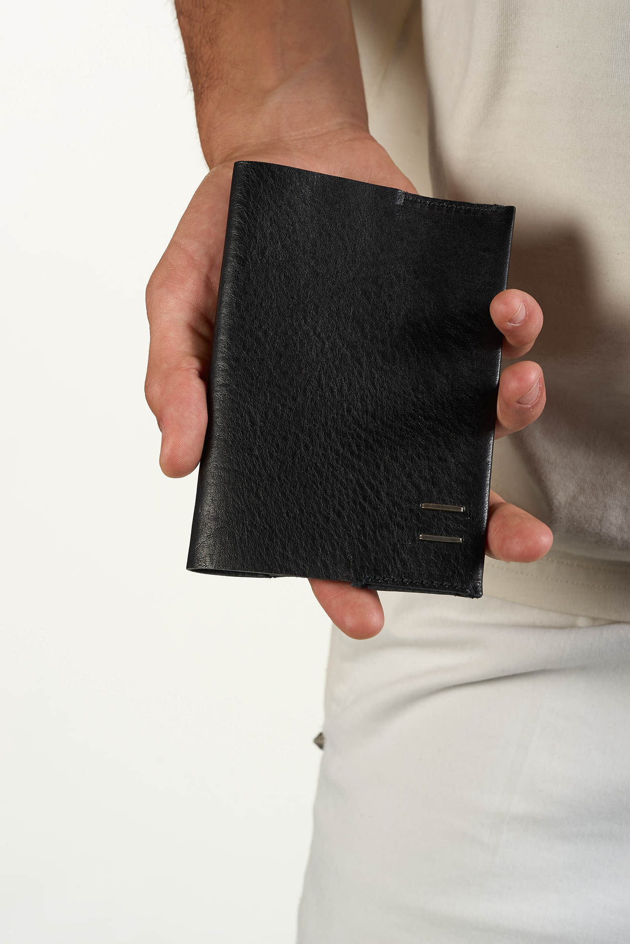 daniele basta leather and silver bags - WEARING